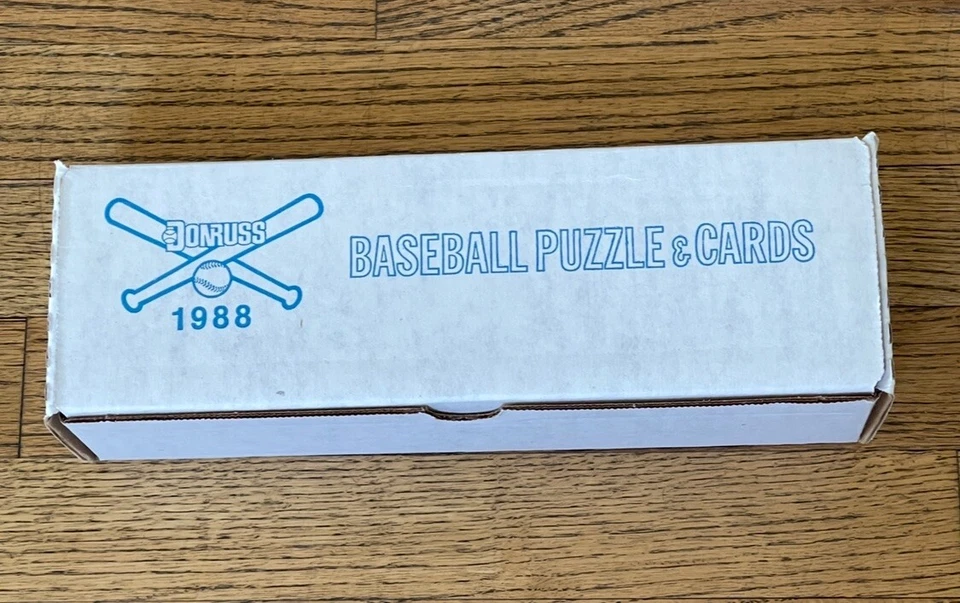 1988 Donruss Baseball Complete Set Factory Sealed with Puzzle 660 Cards - Image 1 of 4