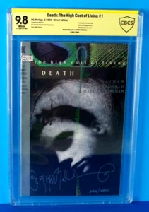 Death: The High Cost of Living DC 1993 Signed set #1, 2, 3 + error #3 CBCS 9.8 - Picture 1 of 12