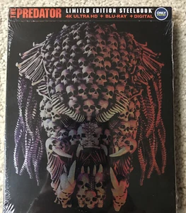 THE PREDATOR 4K/BLU-RAY STEELBOOK: New Sealed Rare - Picture 1 of 10