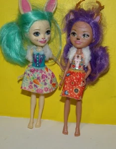 Mattel Enchantimals Bunny Puppe und Danessa Hirsch Puppen 6 Zoll - Bild 1 von 2