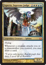 1x Isperia, Supreme Judge - Foil NM, English MTG Return to Ravnica