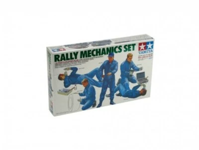 TAMIYA 1/24 SPORTS CAR SERIES N.266 RALLY MECCANICS SET Model kit 24266 JAPAN81 - Immagine 1 di 2