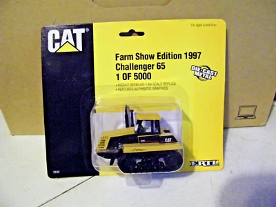 1/64 Caterpillar Challenger 65 Tractor With Tracks 1997 Farm Show Edition New - Image 1 of 2