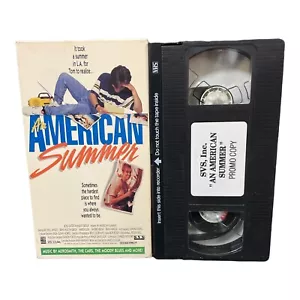 An American Summer VHS Promo Screener Preview Tape 1991 Good Condition - Foto 1 di 6