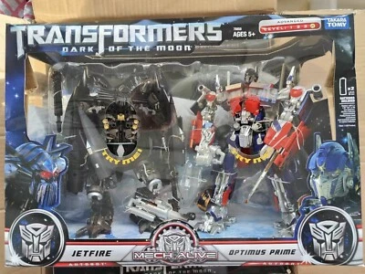Transformers ROTF Leader Class Optimus Prime & Jetfire Set Hasbro Brand New - Image 1 of 2