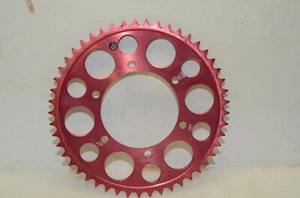 Primary Drive 520 Rear Aluminum Sprocket 49T  Red - 5008 Ducati - Yamaha  - Picture 1 of 6