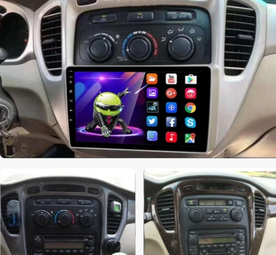 Toyota Highlander  Android 10 Autoradio 9" Touchscreen Bluetooth GPS 3D Navi FM - Bild 1 von 4