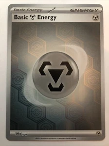 Pokémon TCG Shrouded Fable Basic Metal Energy Reverse Holofoil 008 - Picture 1 of 2
