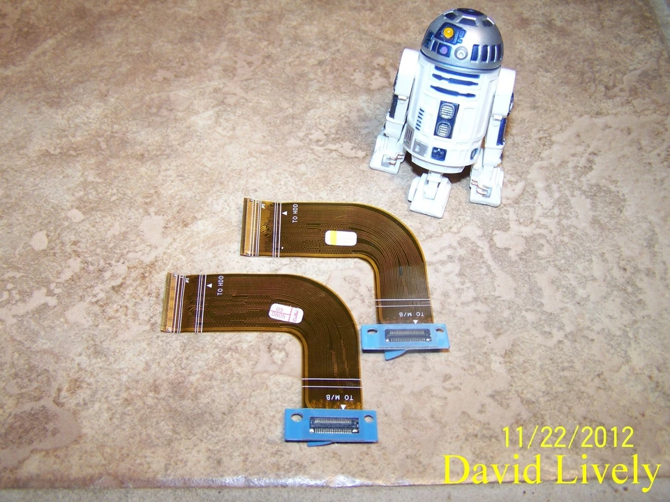 2x Lot Dell HJ178 Latitude D420 D430 HDD Hard Drive Cables TW-0HJ178 CN-0HJ178 - Image 1 of 1