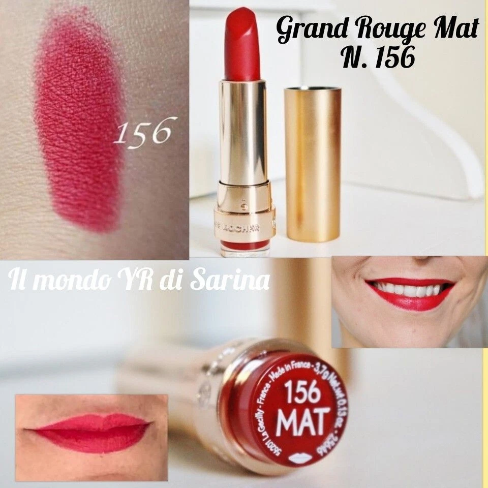 Lápiz Labial Yves Rocher Grand Rouge Color Mate 156 Tamaño Completo | Sellado Rosa Rosado Foto 1 de 1