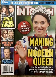 IN TOUCH MAGAZINE SEPTEMBER 9 Th 2024 KATE'S CROWNING MOMENT - Picture 1 of 1