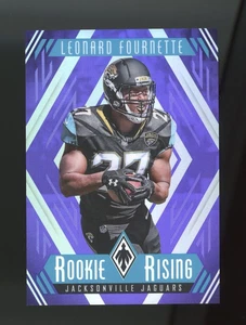 2017 PANINI PHOENIX #RR-6 LEONARD FOURNETTE RC ROOKIE RISING SSP PURPLE /75 - Picture 1 of 3