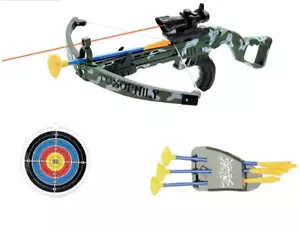 Bow and Arrow Archery Toy Set Indoor Outdoor Hunting Shooting Play Gift for Kids - Picture 1 of 5
