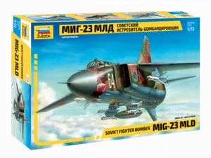 1:72 Zvezda #7218 - MiG-23MLD FLOGGER Soviet Fighter-Bomber USSR, Russia - Bild 1 von 2