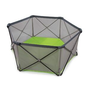 Summer Pop ‘n Play Portable Playard, Green For Indoor & Outdoor Compact Fold