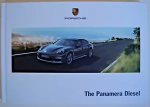 Porsche . Panamera . Porsche Panamera Diesel . March 2014 Sales Brochure - Picture 1 of 3