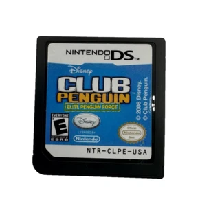 Nintendo DS Game Club Penguin Elite Penguin Force 2008 solo cartuccia testata - Foto 1 di 2