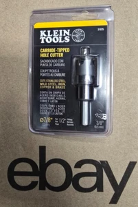 Klein Tools (31875) Cortador de orificios con punta de carburo de 7/8" ¡ENVÍO EL MISMO DÍA!! - Imagen 1 de 2