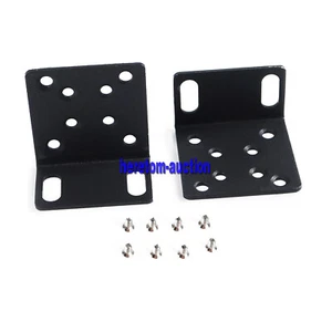 1 pair NETGEAR GS748T GS724T Compatible Rack Mount Kit, Rackmount, Rack Ears - Zdjęcie 1 z 11
