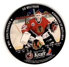 1992-93 Kraft NHL Goatenders Ed Belfour/Mike Vernon #NNO
