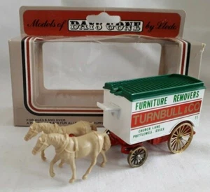 LLEDO HORSE DRAWN REMOVALS VAN TURNBULL & CO REMOVERS BOXED - Picture 1 of 3