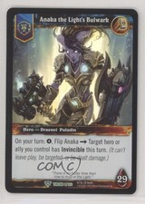 2011 World of Warcraft TCG: Throne Tides Anaka the Light's Bulwark #1 b7o