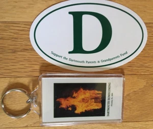 Dartmouth College Homecoming Schlüsselanhänger und "Dartmouth" Aufkleber - Bild 1 von 1