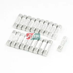 A● 20 Pcs AC 500V 4A RT14 RT18 R015 Ceramic Tube Cylindrical Fuse Link - Bild 1 von 4