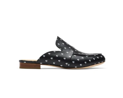 G/Fore Killer Skull & Ts Mules Onyx Size 5 7 9.5  Womens Golf Shoes Leather - Image 1 of 4