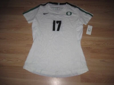 Nike Oregon Ducks Womens Size Medium White Volleyball Jersey Sample/New With Tag - Image 1 of 2