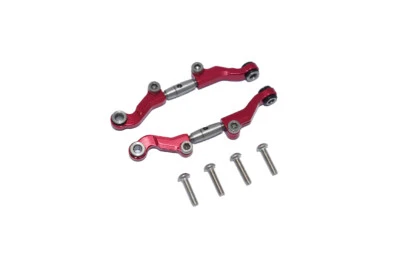 TEAM LOSI MINI-T 2.0 GPM FRONT STEERING TIE ROD RED ALUMINUM  LM162S-R - Image 1 of 4