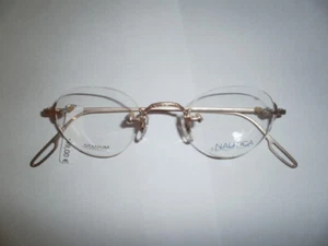 NAUTICA 7816 100 Brillenfassung, Titan, Randlos Vintage, NEU & Unbenutzt. - Bild 1 von 6