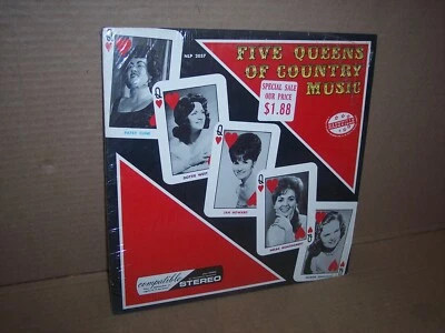 Five Queens of Country Music Vinyl record LP 1968 Nashville CS-NLP-2057 NM-MT - Image 1 of 4