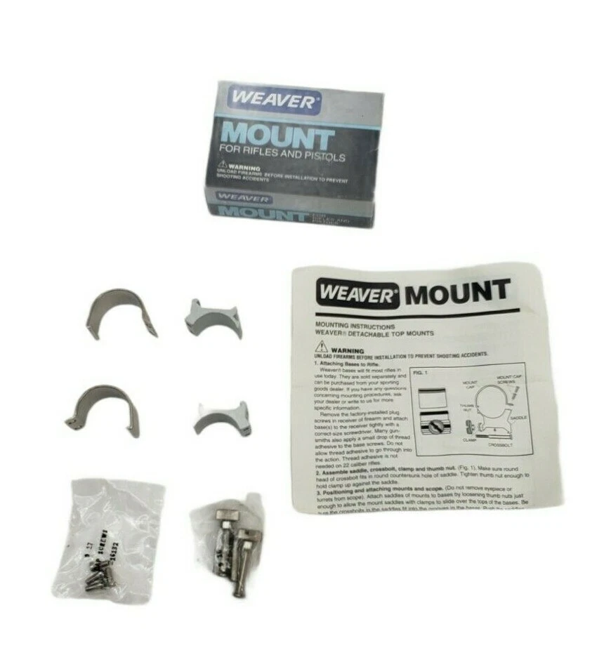 Weaver Base System,301s: 48610 Riflescope Mounts And Bases