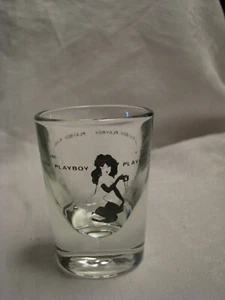 Vintage Boston Playboy Club Shot Glass 3" Tall - Picture 1 of 5
