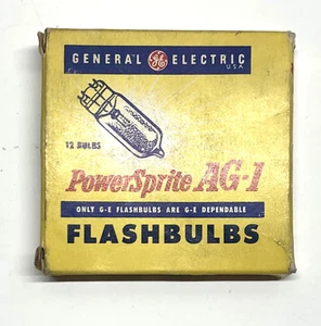 Cámara de fotografía vintage General Electric Flashbulbs AG-1 - Imagen 1 de 4