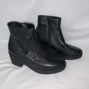 Sesto Meucci Leather Ankle Bootie - Picture 1 of 7