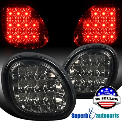 Fits 1998-2005 Lexus GS300/GS400/GS430 LED 2PCS Trunk Lights Smoke Foto 1 de 4