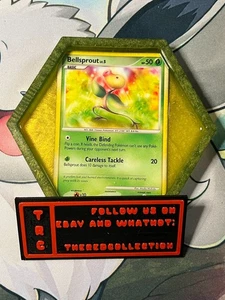 Pokemon Holo Tarjeta Coleccionable Rara - Posavasos de Resina - Bandeja de Baratijas - Bellsprout - Imagen 1 de 2