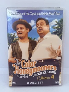 The Color Honeymooners Collection 4 DVD Jackie Gleason USED - Imagen 1 de 4
