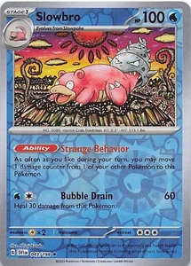 Slowbro Rare SV01: Scarlet & Violet Base Set 043/198- NM - Reverse Holo - Picture 1 of 2