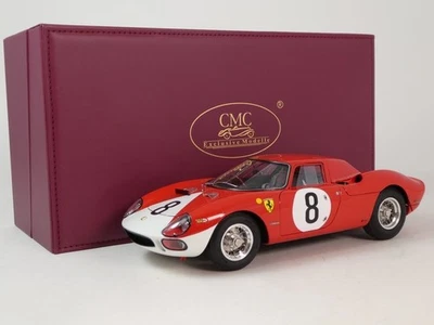 CMC Ferrari 250 LM #8 Surtees - Bandini 12h Reims 1964 1/18 M-262 - Immagine 1 di 4