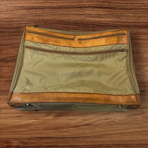 Hartmann Reisegepäck Koffer Kleidersack Lederbesatz Reise Handgepäck - Bild 1 von 13