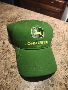John Deere Green Owner’s Edition Baseball Cap Green Strap Back One Size - Picture 1 of 2