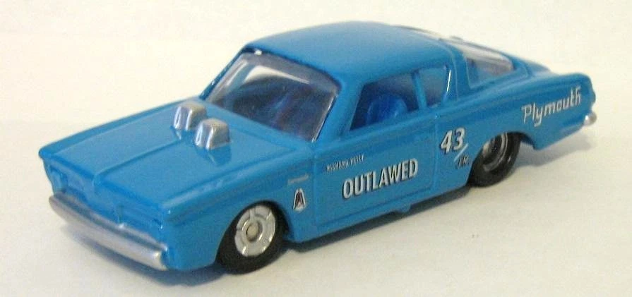 1/64 NHRA / NASCAR RICHARD PETTY / 1965 PLYMOUTH BARRACUDA PRO STOCK Drag Car - Image 1 of 2