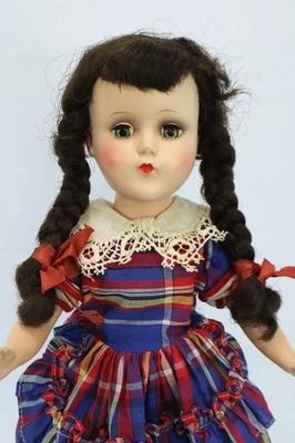 Muñeca Nanette Patinadora De Plástico Duro R&B De Colección Años 50 14" Arranbee Foto 1 de 4