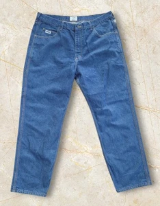 Tyndale Jeans Blue Denim FR Straight Leg Flame Resistant Men Size 38x31 - Picture 1 of 11