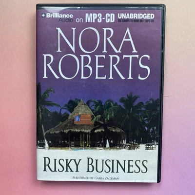 Risky Business by Nora Roberts MP3 CD Audiobook FREE SHIPPING - Image 1 of 3