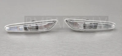 NEW GENUINE TYC BMW E60 E61 &LCI WING TURN INDICATOR LAMP PAIR 7165741 & 7165742 - Image 1 of 4