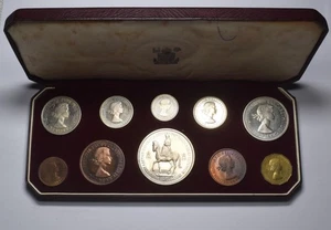 1953 Proof Set - Monete inglesi Elisabetta II - Foto 1 di 7
